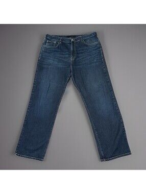 Calvin Klein Jeans Men's Jeans Relaxed Straight Dark 38x30